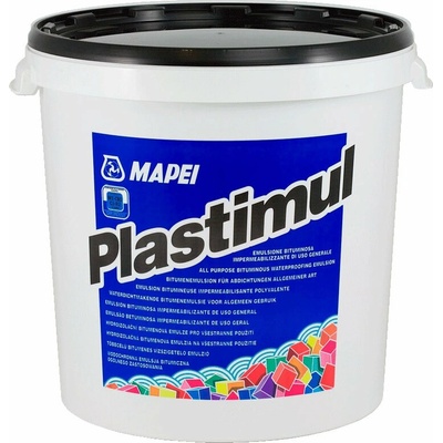 MAPEI Plastimul bitúmenová hydroizolačná emulzia na betón 20 kg Čierna