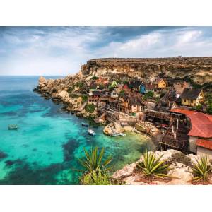 Ravensburger - Puzzle Popeye Village, Malta - 1 500 piese