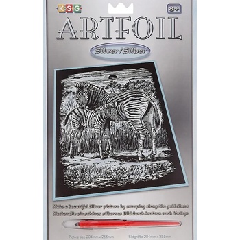KSG Crafts Творчески комплект за гравиране KSG Crafts - Зебри (1018)