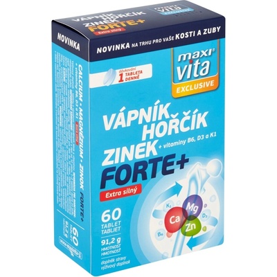 Maxi Vita Ca+Mg+Zn 60 ks