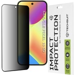 Techsuit Протектор за Google Pixel 10 - Techsuit - 111D Privacy Full Glue - Черен