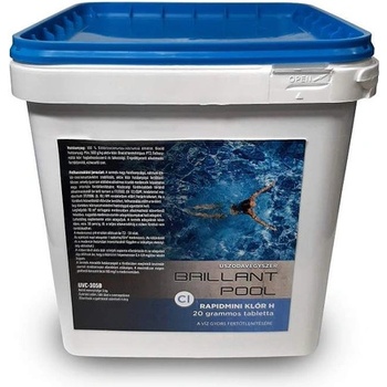 Brillant Pool Rapidmini хлорна таблетка, 5 кг BRILLANT POOL