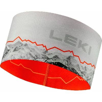 Leki XC Headband white-orange