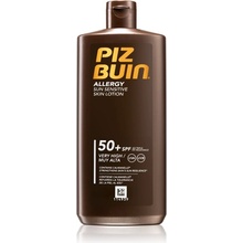 Piz Buin Allergy mléko na opalování pro citlivou pokožku SPF50+ 400 ml