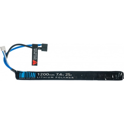 Titan Li-Pol TITAN 7,4V 1200mAh 25C Stick – Zboží Dáma