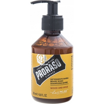 Proraso Wood and Spice šampón na fúzy 200 ml