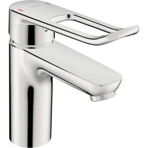 Hansa Clinica - Смесител за умивалник без сифон, хром 45022186 (45022186)