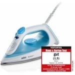Braun steam iron TexStyle 1 SI1029BL, iron, non-stick coated soleplate, 120 g/min steam boost, suitable for tap water, quick heating (35 seconds), 220 ml, 1, 900 watts, blue Ютии