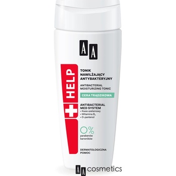 AA Cosmetics Help Acne Skin antibakteriální tonikum s hydratačním účinkem Antibakterial Med System 200 ml