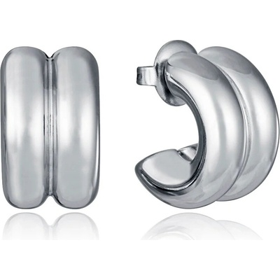 Viceroy Nadčasové polkruhové náušnice Air 14195E01000