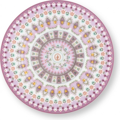 Pip Studio Lily & Lotus talířek 17 cm lila