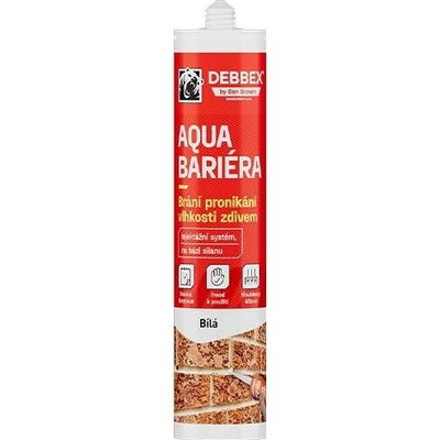 DEBBEX by Den Braven AQUA BARIÉRA (injektážní krém) Varianta: 250 g kartuše krémová CH0004DBX