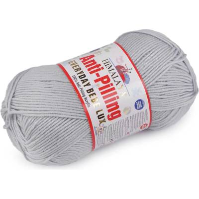 Pletací příze Everyday Bebe Lux 100 g Varianta: 9 (70430) šedá světlá, Balení: 1 ks 55829/141079/257531