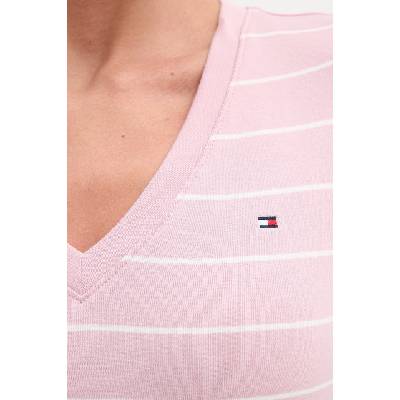 Tommy Hilfiger тениска дамска от памук (WW0WW40584.)