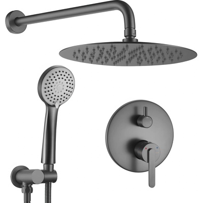 Rea Душ система за вграждане Rea Ontario Gun Grey + BOX (REA-P5504)