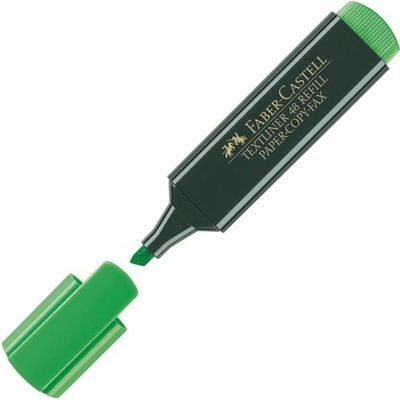 Faber-Castell 48 Textliner zelená