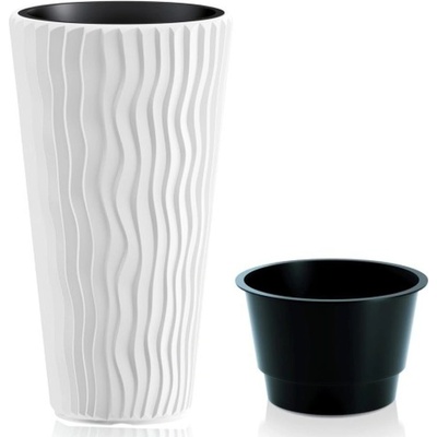 Prosperplast SANDY Slim vysoký 29,7 cm biela DPSP300