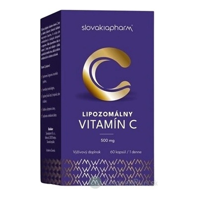 Slovakiapharm Lipozomálny vitamín C 500 mg 60 kapsúl