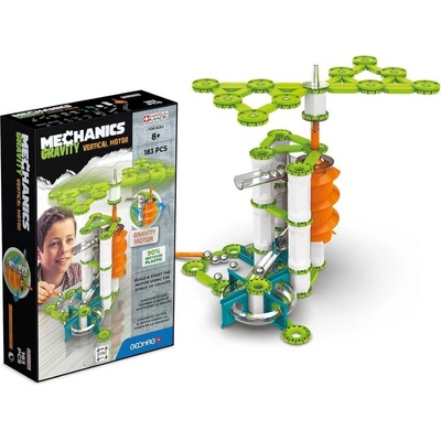 Geomag Магнитен конструктор, Geomag, Mechanics, Вертикален двигател, 183 части