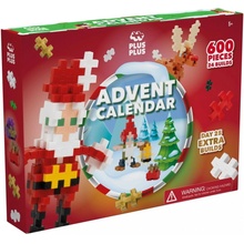 Plus Plus kostky 600 ks Adventní kalendář