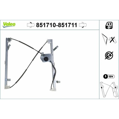 Zvedací zařízení oken VALEO 851711