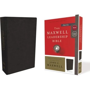 Image 1 of NKJV, Maxwell Leadership Bible, Third Edition, Leathersoft, Black, Comfort Print