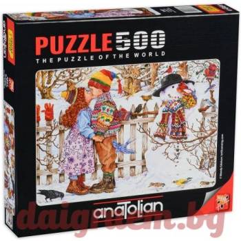 Image 1 of Anatolian Пъзел anatolian 3607 - 500 части - Първа целувка (p3607)