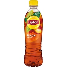 Lipton Čierny ľadový čaj broskyňa 12 x 0,5 l