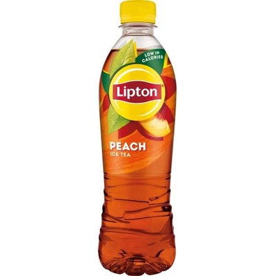 Lipton Čierny ľadový čaj broskyňa 12 x 0,5 l