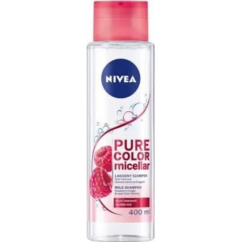 Image 1 of Nivea Pure Color Мицеларен шампоан за боядисана коса 400мл