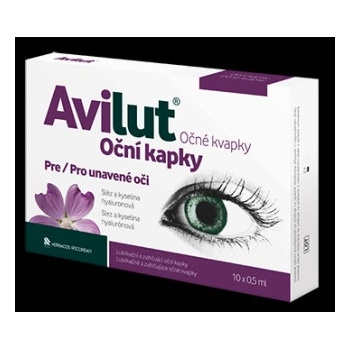 Recordati Avilut očné kvapky 10 x 0,5 ml