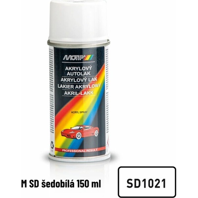 Akrylový autolak Škoda - sivo biela - 1021 - 150 ml