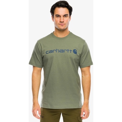 Carhartt Dearborn Relaxed Logo T-Shirt dusty olive