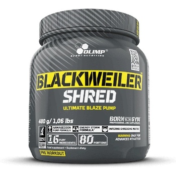 Olimp Sport Nutrition Blackweiler Shred, 480 Grams
