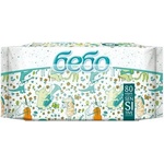 Bebo Влажни кърпички Bebo - Sensitive, 80 броя (1123) - ozone