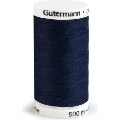 Polyesterové nitě návin 500 m Gütermann Varianta: 310 Mood Indigo, Balení: 1 ks