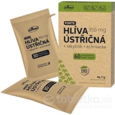 VITAR Hliva ustricová + rakytník + echinacea forte 60 kapsúl