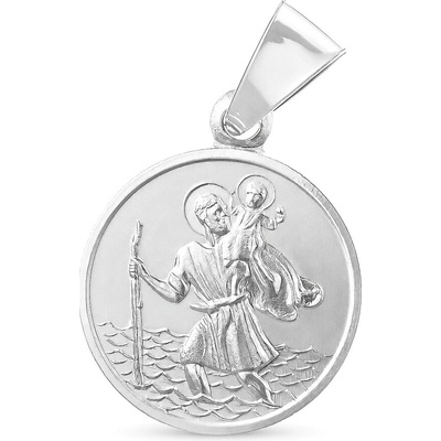 Argento Stříbrný přívěsek sv. Kryštof 85808