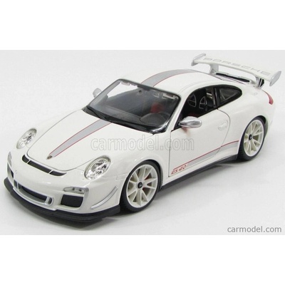 Bburago Porsche 911 997 2 Gt3 Rs 4.0 Coupe 2012 Bílé Stříbro 1:18