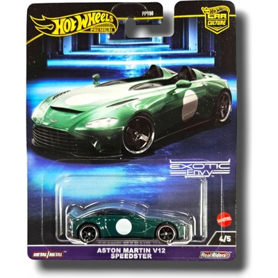 Hot Wheels Premium ASTON MARTIN V12 SPEEDSTER EXOTIC ENVY 1:64