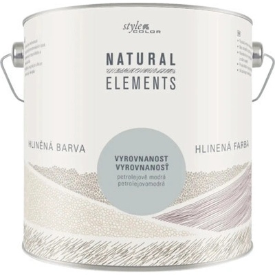 StyleColor Natural Elements 2,5 l petrolejová modrá