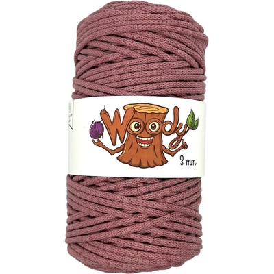 Woody Crafts Woody 3 mm – Starorůžová (100m)