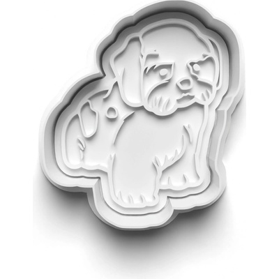 Vykrajovačka - Shih tzu 7x9 cm