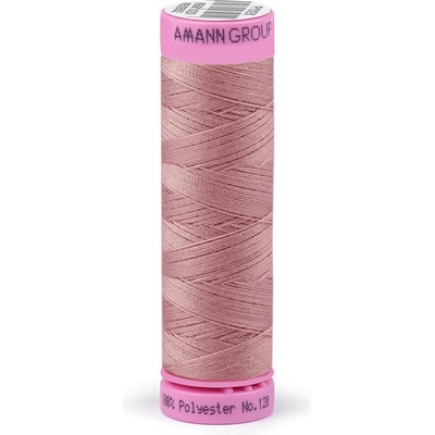 Polyesterové nitě návin 100 m Aspo Amann Varianta: 1057 Misty Rose, Balení: 5 ks