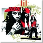 Lil Wayne Red Cap Montage Магнит (LWAMAG03)
