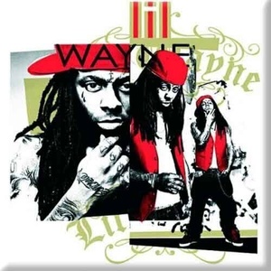 Lil Wayne Red Cap Montage Магнит (LWAMAG03)
