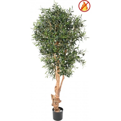 Luxusní umělý strom OLIVOVNÍK UZLOVITÝ KMEN NEHOŘLAVÝ, 170cm
