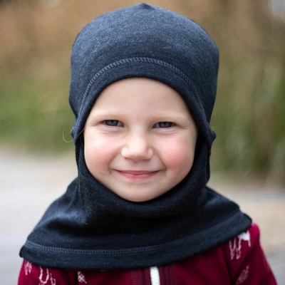 Crawler Merino kukla ninja vrstvá dětská Grafitová – Sleviste.cz