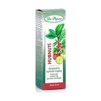 Dr. Popov Hubnutí bylinné kapky 50 ml