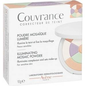AVENE Пудра с меки, преливащи се, коригиращи цветове, Eau Thermale Avene Couvrance Powder Mosaique Lumiere 10gr